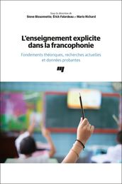 L  enseignement explicite dans la francophonie