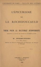 L épicurisme de la Rochefoucauld