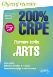 L épreuve écrite d arts - CRPE Nouveau concours 2022