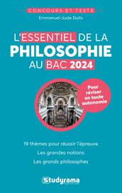 L essentiel de la philosophie au Bac 2024