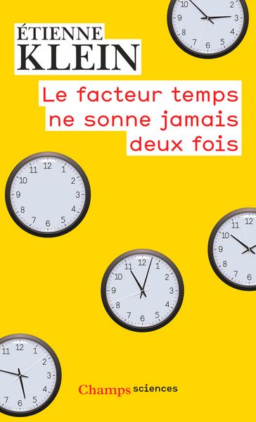 Le facteur temps ne sonne jamais deux fois - Étienne Klein