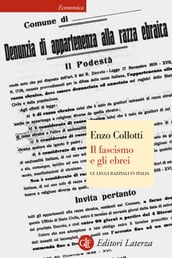 Il fascismo e gli ebrei