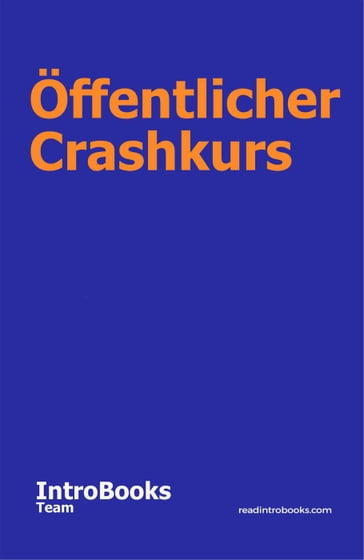 Öffentlicher Crashkurs - IntroBooks Team