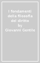 I fondamenti della filosofia del diritto