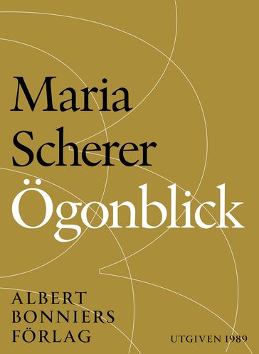 Ögonblick - Maria Scherer