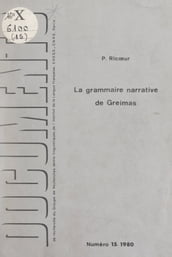 La grammaire narrative de Greimas