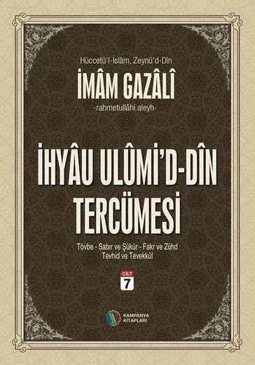 hyau Ulumid'd-Din Tercümesi Cilt 7 - mam Gazali