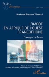 L impôt en Afrique de l ouest francophone