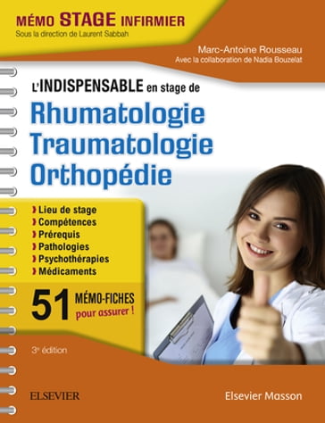 L'indispensable en STAGE de Rhumatologie - Traumatologie - Orthopédie - Laurent Sabbah - Marc-Antoine Rousseau