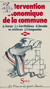 L intervention économique de la commune