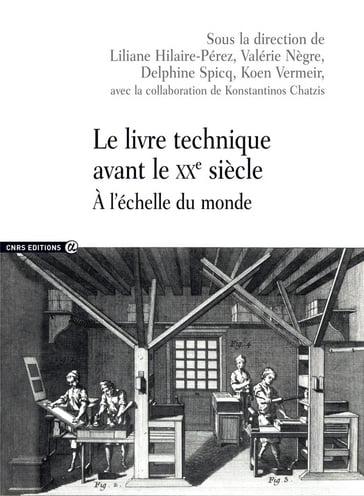 Le livre technique avant le xxe siècle - Collectif