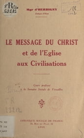 Le message du Christ et de l Église aux civilisations