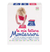 Le mie lettere Montessori. 26 carte con lettere smerigliate da toccare per preparare il bambino a leggere e scrivere. Con 26 Carte