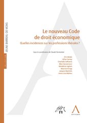 Le nouveau Code de droit économique