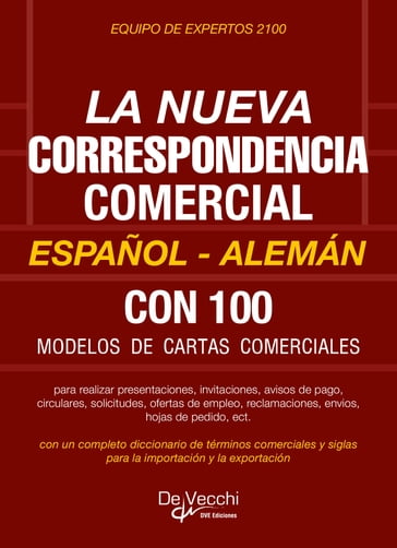 La nueva correspondencia comercial Español - Alemán - Equipo de expertos 2100