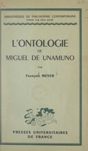 L ontologie de Miguel de Unamuno