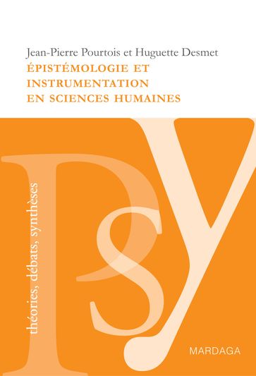 Épistémologie et instrumentation en sciences humaines - Jean-Pierre Pourtois - Huguette Desmet