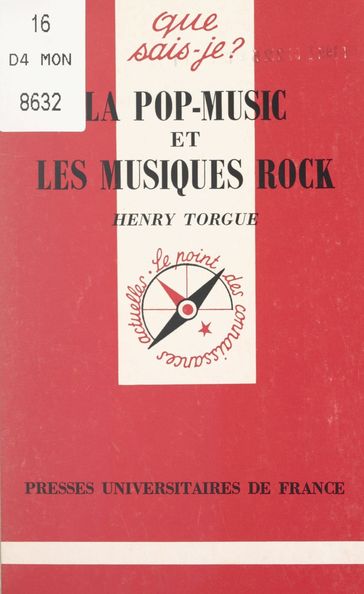 La pop-music et les musiques rock - Henry Torgue - Anne-Laure Angoulvent-Michel