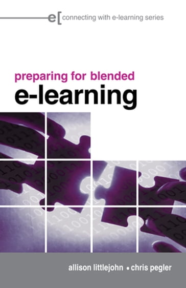 preparing for blended e-learning - Allison Littlejohn - Chris Pegler