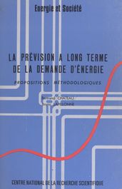 La prévision à long terme de la demande d