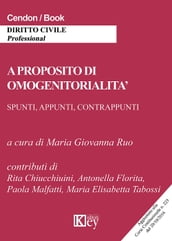 A proposito di omogenitorialità