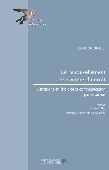 Le renouvellement des sources dudroit - Boris Barraud