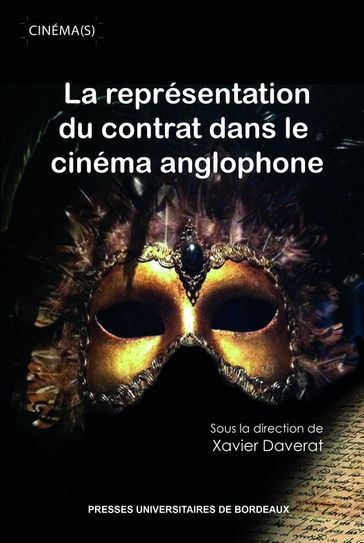 La représentation du contrat dans le cinéma anglophone - Collectif