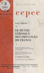 Le réveil ethnique des provinces de France