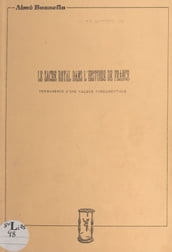 Le sacre royal dans l histoire de France