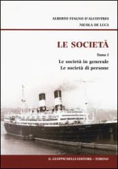 Le società. 1.Le società in generale. Le società di persone