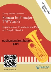 (solo part) Sonata in F major - Euphonium or Trombone and Piano