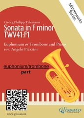 (solo part) Sonata in F minor - Euphonium or Trombone and Piano