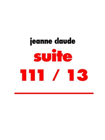 suite 111 / 13 - Jeanne Claude