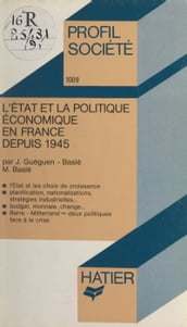 L État et la politique économique en France depuis 1945
