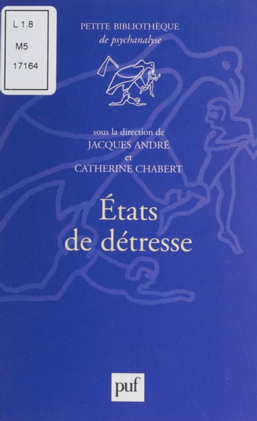 États de détresse - Catherine Chabert - André Jacques