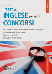 I test di inglese per tutti i concorsi