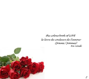 the colourbook of LOVE (book 2) - Vivek K