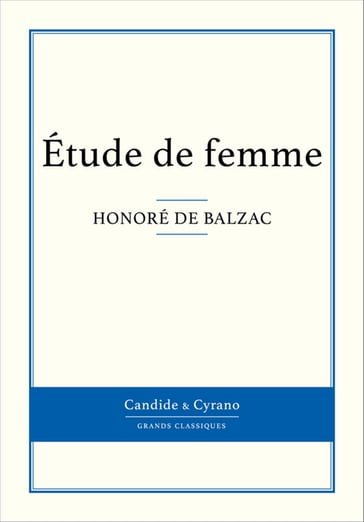 Étude de femme - Honoré de Balzac