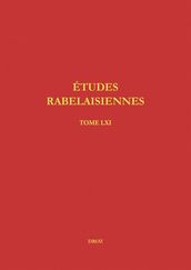 Études rabelaisiennes