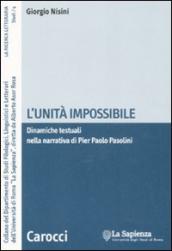 L unità impossibile. Dinamiche testuali nella narrativa di Pier Paolo Pasolini